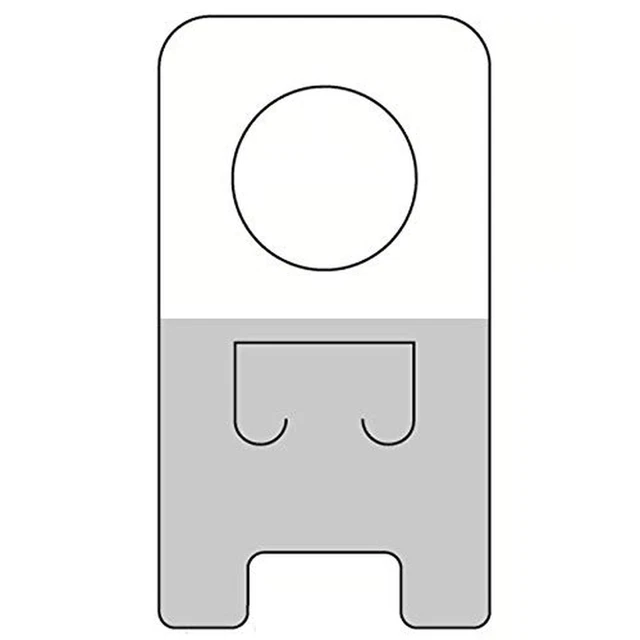 100-Pack Self Adhesive Plastic Hang Tabs - Clear, 12 Oz Load