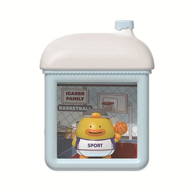 Lámpara de atenuación LED de inducción magnética con luz nocturna dibujos animados muñeca niños habitación Dff