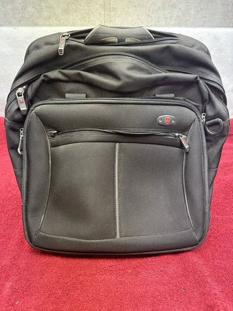 Victorinox Werks Overnight Bag 15x15" Wheeled Tote Luggage Suitcase Underseat
