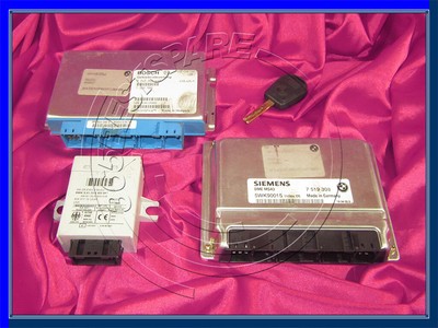 BMW SERIE 3 5 X5 E46 E39 E53 2.5i 3.0i M54 Set del Motore DME MS43 EWS CHIAVE DI ACCENSIONE 