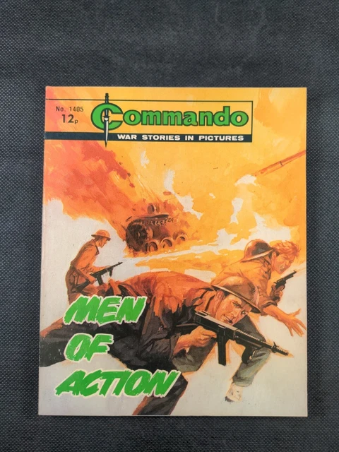 COMMANDO COMIC ISSUE Number 1405 Men Of Action EUR 5,17 - PicClick IT