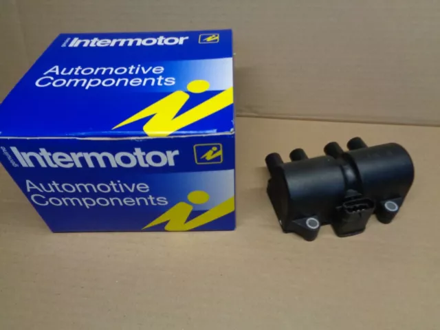 New Genuine Intermotor 12748 Ignition Coil Vauxhall Astra Meriva Combo 10457870