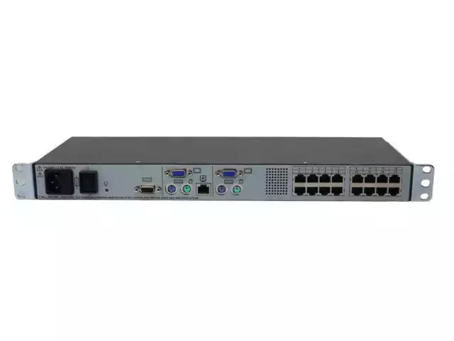 Orejas de rack administradas por servidor de consola HP KVM 16 puertos 396631-001