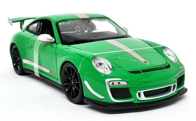 MAISTO 1 18 PORSCHE 911 GT3 RS 4.0 Green Supercar 997 Diecast
