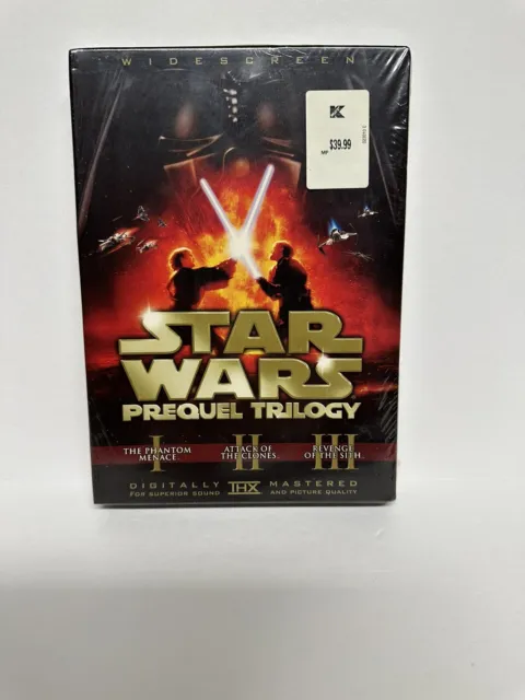 STAR WARS: PREQUEL TRILOGY (DVD, Disc Set) Brand New! Unopened!