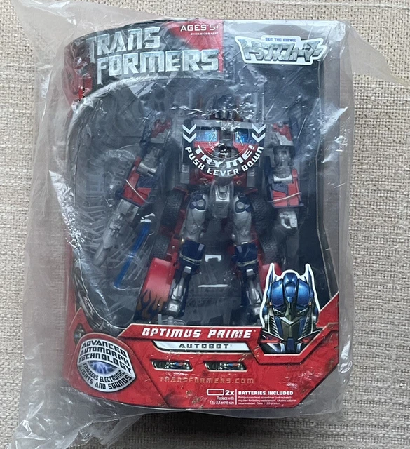 Leader Figure HASBRO JAPANESE TRANSFORMERS Movie Leader Premium Optimus Prime Action ...