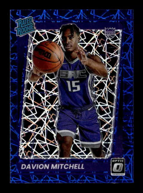 2021 DONRUSS OPTIC #155 Davion Mitchell Sacramento Kings basketball EUR ...