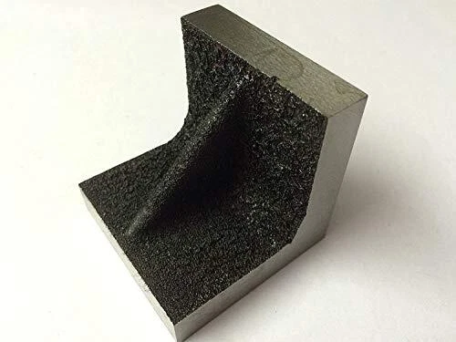 Solid Webbed Caste Iron Ground Angle Plate 3"x 3" x 3" Inch-Clamp Work Holding