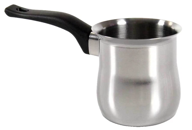 Bricco Latte Art In Acciaio Inox - 350ml Con Scala Graduata E Penna Per Cappuccino - Foto 2