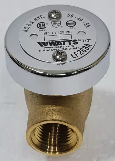WATT LF288A Interruttore vuoto atmosferico 1,3 cm 125 psi 0006099