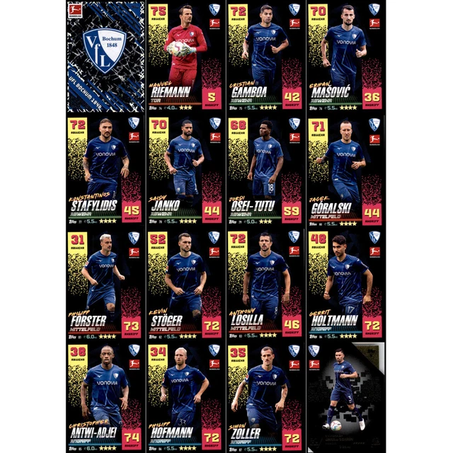 Topps Match Attax 2022/23 Hertha BSC Bundle – Mannschaftspaket + Exklusive Sleeves + Nationalspieler-Karte