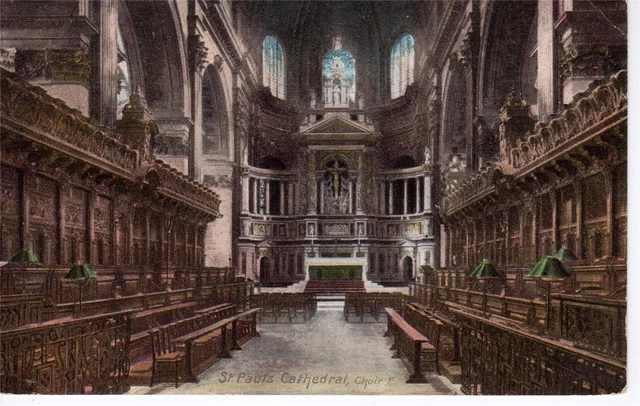 London - St. Pauls Cathedral, Chor F (Gordon Smith)