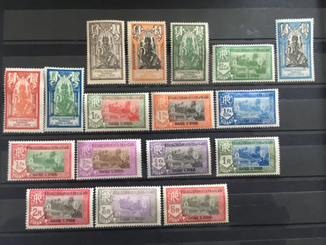 Lot dans même série TIMBRES COLONIE ÉTABLISSEMENTS FRANÇAIS DANS L’INDE*