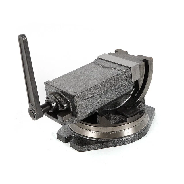 5 Inch 90º Angle Tilting Base Milling Grinder Swiveling Vise 360° Swivel Base