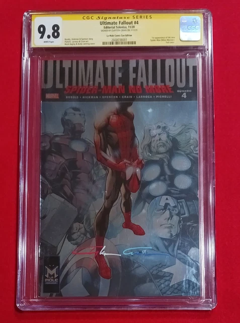 Ultimate Fallout 4 La Mole Foil Variant CGC 9.8 SS Clayton Crain 🔥 🔑 MOVIE 👀