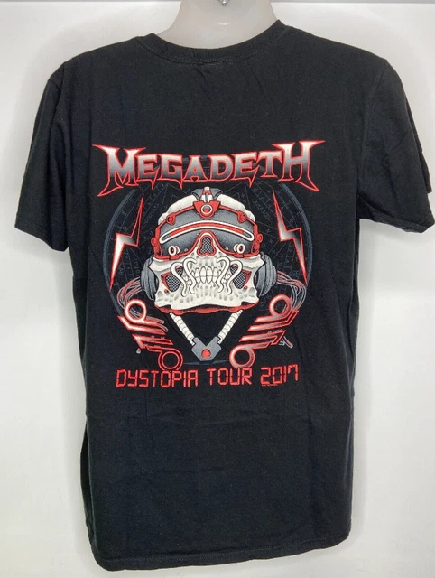 Megadeth New World Order Dystopia Tour 2017 Concert T-shirt