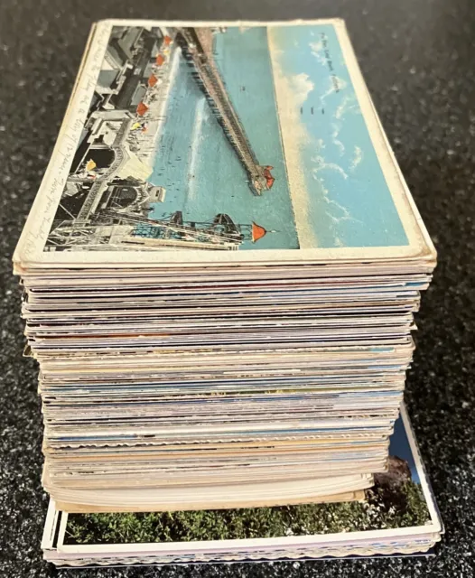 Vintage Postcard Lot of 250+ California cards 1906-1990