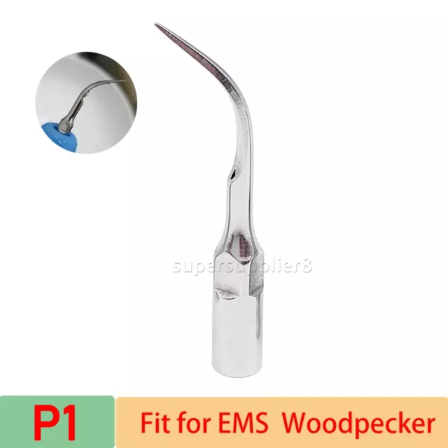 1* Escalador piezoeléctrico ultrasónico dental puntas de perio ajuste P1 pieza de mano EMS/Cavitron SS