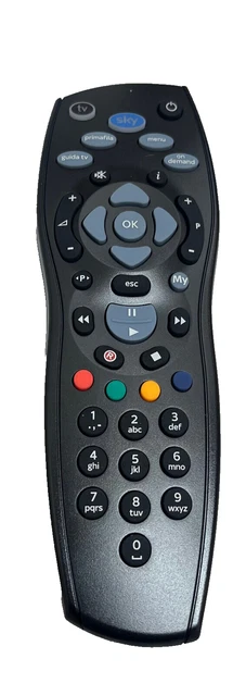 Telecomando SKY Q originale con funzione comando vocale Bluetooth UK
