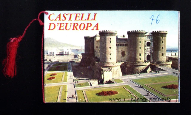 calendarietto da barbiere CASTELLI D'EUROPA  1976