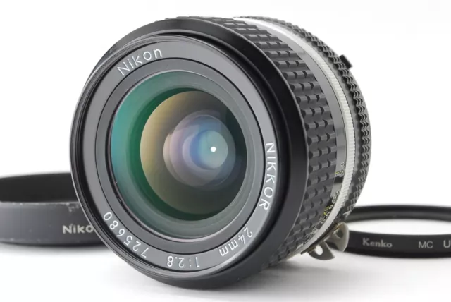 [NEAR MINT] Nikon Ai-s Ais Nikkor 24mm f/2.8 MF Wide Angle Prime Lens From Japan