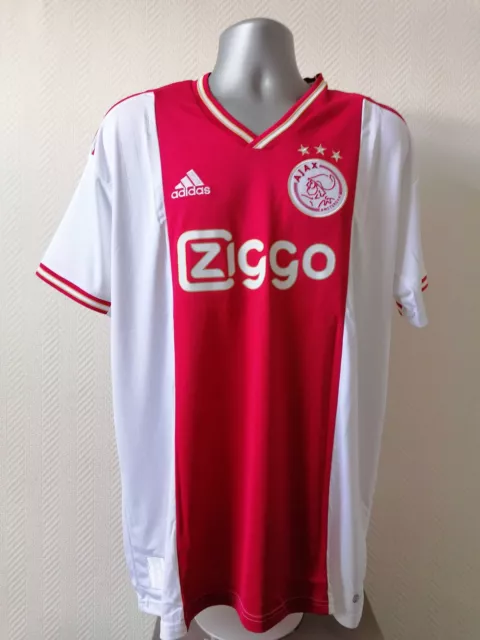 Ajax Amsterdam 2022-23 Camisa de Hogar Adidas Camiseta Talla M Nueva con Etiquetas