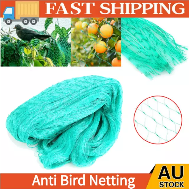 Anti Bird Netting Garden Net Commercial Fruit Tree Pond Protect Cover Pest Mesh