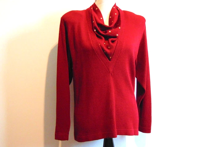 Vintage St.john Women Knit  Skirt Set Sz.10