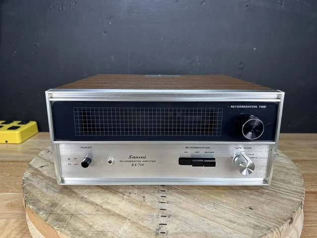 Sansui R4700 Reverb VINTAGE SANSUI RA-700 Reverberation Amplifier £115.80 - PicClick UK