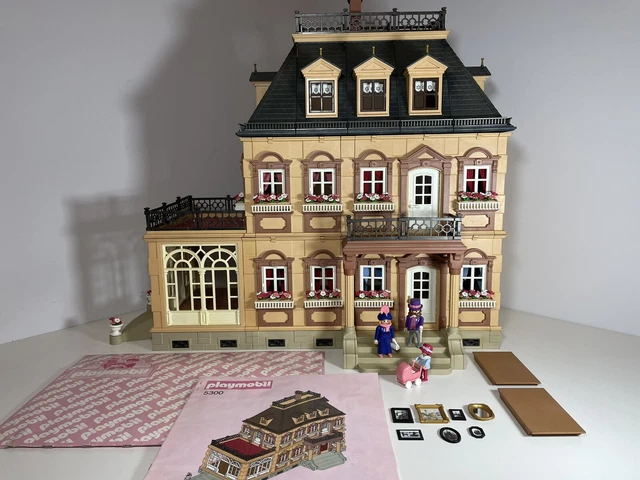 PLAYMOBIL MANSION 5300 Vintage Retired Family - with £229.99 PicClick UK