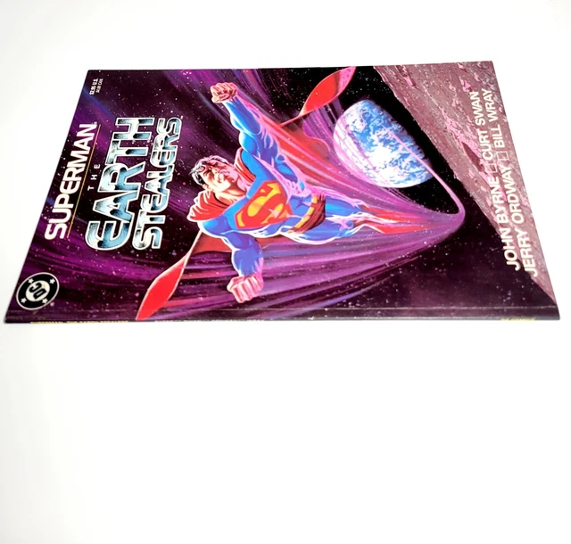 Superman The Earth Stealers #1 TPB 1988 One-Shot  John Byrne Curt Swan VF+/NM- 3