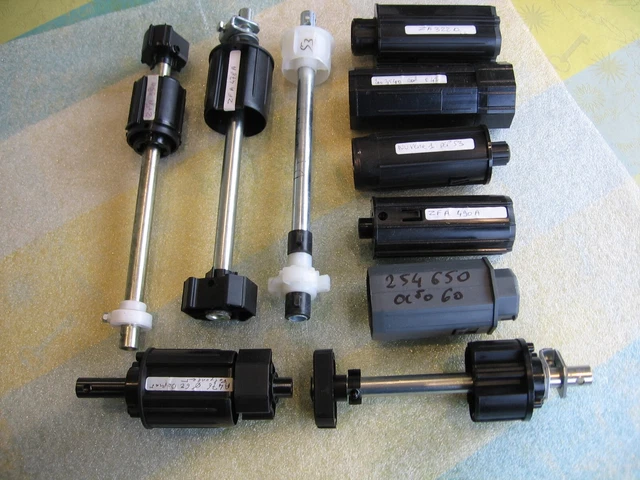Lot 10 Embouts Et Embouts Telescopiques Pour Tubes Volets Roulants