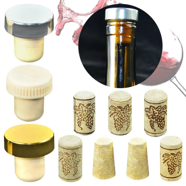 Taza de sellado de corchos de vino de madera recta herramientas de corcho accesorios de cocina
