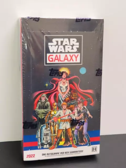 2022 Topps Star Wars Galaxy Hobby Box Factory Sealed