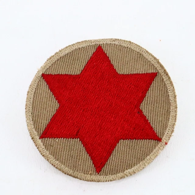 US Army 6th Infantry Division Red Star