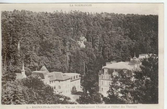 CPA-61-BAGNOLES-de-L'ORNE-VUE SUR L' HOTEL DES  THERMES