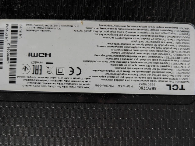 Carte T-Con Tv Tcl 55C729 TD-0001 ST5461D11-3 - D'occasion en