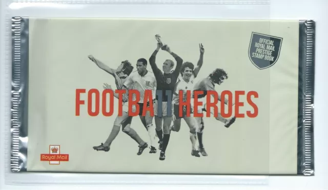 wbc. GB - PRESTIGE STAMP BOOKLETS - 2013 - DY07 -  FOOTBALL HEROES - SEALED