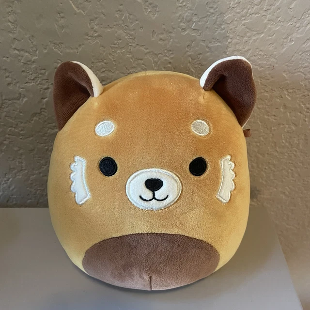 SQUISHMALLOWS PLUSH SETH The Red Panda 8”" Soft Pillow Toy Original Zoo