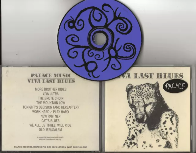 PALACE MUSIC Viva Last Blues cd Domino 1995 Will Oldham Bonnie Prince Billy