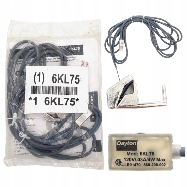 Sensore di prossimità Interruttore DAYTON 6KL75 120V / #A O1ME 0736
