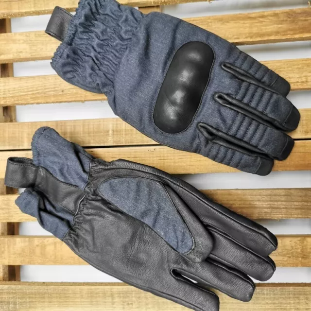 GANTS DE COMBAT coqués noirs en KEVLAR de l'armée française en