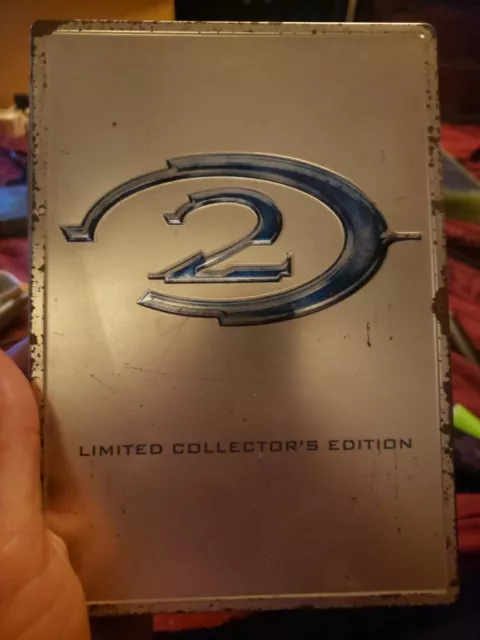 💥Halo 2: Limited Collector's Edition (Microsoft Xbox Steelbook Case Scratched