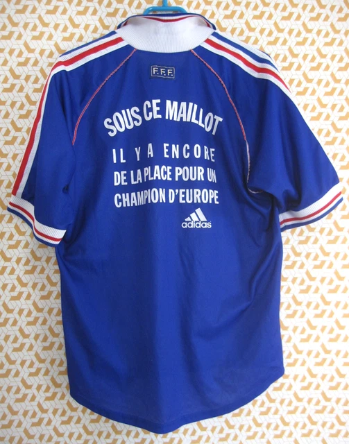 Adidas Tee Shirt Equipe De France 1998 1998 France Away Shirt 6/10 (L)