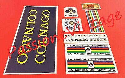 Colnago Eddy Merckx Colnago Super Molteni 1973 decal set sticker adesivi autocollant ステッ 