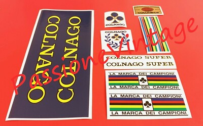 Colnago Eddy Merckx Colnago Super Molteni 1973 decal set sticker adesivi autocollant ステッ 