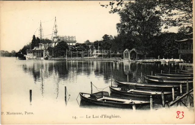 CPA Enghien les Bains Le Lac FRANCE (1308502)