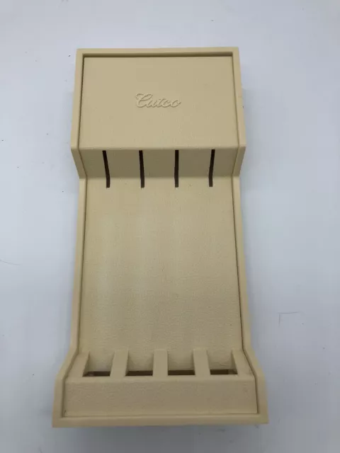CUTCO 1745 Steak Knife HOLDER ORGANIZER  ONLY  Holds Four Knives Plastic Hanging