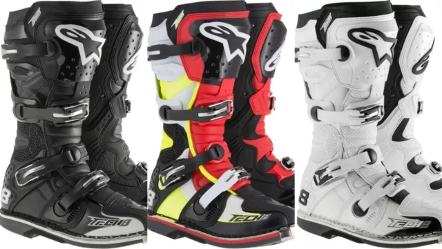 Alpinestars Tech 8 RS MX Racing Motocross Boot ATV Off-road Motorcycle Boots