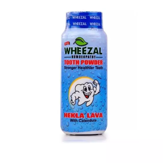 Wheezal Hekla Lava With Calendula Dental Care Tooth Powder- 100g